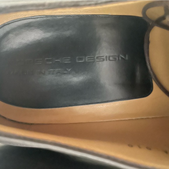 Porsche Design Made in Italy Leather Square Toe Derby in Chocolate Size 11 2 E main image 9